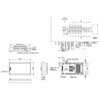 HMD3E5-103N [HMD-N] HMDタイプ横型分電盤 付属機器取付スペース付 [単相3線式] 日東工業 86506038
