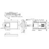 HMD3WE6-142 [HMD3WE] HMDタイプ横型分電盤 WHMスペース付 [単相3線式] 日東工業 86506300