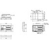 HPD3E4-222KN [HPD-KN] HPD形ホーム分電盤[ドアなし] 日東工業 86508296