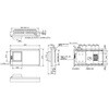 HMD3WE6-102 [HMD3WE] HMDタイプ横型分電盤 WHMスペース付 [単相3線式] 日東工業 86509030