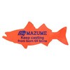 MZAS-663 mazume ステッカー シーバスⅢ 4枚セット オレンジブルー 86522969