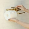 PH-032 真鍮トイレットペーパーホルダー【Elliot(エリオット)】ダブルタイプ MOJYU(モジュ) 86553647
