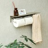 PH-023 アイアントイレットペーパーホルダー【Abel(アベル)】ストックタイプ MOJYU(モジュ) 86553708