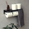 PH-022 アイアントイレットペーパーホルダー【Abel(アベル)】ストックタイプ MOJYU(モジュ) 86553726