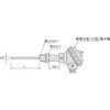 温度センサー 白金測温抵抗体 端子箱サポート管 固定ネジタイプ ヤガミ