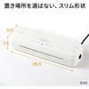 LM-A42R1W ラミネーター 2本ローラー サンワサプライ 86558145
