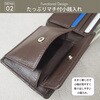 4AP3205 PECORA 二つ折札入れ アーノルドパーマー 86559667