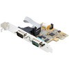 RS232Cシリアルアダプターカード/PCI Express/2ポート/16C1050 UART/標準 & ロープロファイルブラケット/COM番号保持機能/Windows & Linux/シリアル通信用インターフェースボード StarTech.com