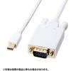 ミニDisplayPort-VGA変換ケーブル サンワサプライ