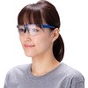安全保護メガネ スポーティフチなし 一眼型 モノタロウ