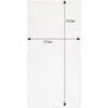 OPP25-TWL OPP袋シールなし 0.025mm厚 100枚入 透明色 今村紙工 88095011