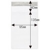 OPPT25-LP OPP袋シールあり 0.025mm厚 100枚入 透明色 今村紙工 88095135