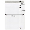 OPPT25-CD OPP袋シールあり 0.025mm厚 100枚入 透明色 今村紙工 88095336