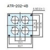 ATR-202-4B �A�^�b�`�����g�p�l�� ATR�V���[�Y �^�J�`�d�@�H�� 88348294