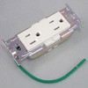 ML1282T4W ML医用接地埋込ダブルコンセント(C形)Sタイプ(白) 明工社 88393137