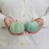 8730-6314 ファブリックパンプキン ミニ 幅8cm 2個 ストア・エキスプレス 88455757
