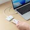 ADR-MNICU4 カードリーダー USB TypeC 接触型ICカード サンワサプライ 88460045
