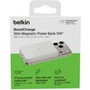 BPD015qcWH BoostCharge 薄型 マグネット式モバイルバッテリー 10000mAh ホワイト BELKIN(ベルキン) 88460989