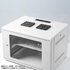 CP-SVNAW4ULGY 19インチサーバーボックス 4U 壁掛け/卓上対応 サンワサプライ 88462389