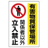 有害物質標識(鉄板) ユニット