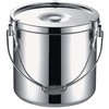 KO19-0電磁調理器対応給食缶 仔犬印(本間製作所)