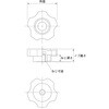 TFKN1-M5 ファイブロブノブナット TRUSCO 89613203