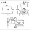TRV-100 回転台付バイス(軽作業用) TRUSCO 89616834