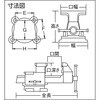 TDWV-200 回転台付メカニックバイス(2WAYタイプ) 200mm TRUSCO 08537795
