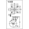 TYUEJB-130A 帯電防止ウレタンキャスター TRUSCO 89619372