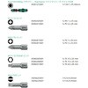 56653 クラフトフォームコンパクト10 ドライバービットセット Wera 89637187