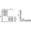 AFK-2 25mmアルミフレーム用補強金物 TRUSCO 89692952