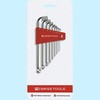 ショートヘッドボール付き六角棒レンチセット PB SWISS TOOLS