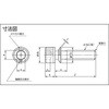 Y011-0310 ギザ付皿ばね座金付六角穴付ボルト TRUSCO 89695402