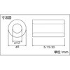 VS-AA045 ポイントビス用スペーサー TRUSCO 89697213