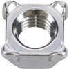 四角溶接ナット M10 パイロット無 TRUSCO