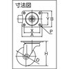 TYGU-25 TYGシリーズ 自在 ウレタン車 TRUSCO 89699916
