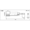 TEF-21WH 電動ドリル用12角ソケット TRUSCO 89703136