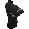 MUVIN-BK-L 虫よけUVクールロングスリーブインナー TRUSCO 89709366