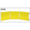 TTY3-900-DG 小型溶接遮光フェンス 900mm角 三面セット TRUSCO 89716926