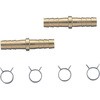 ペア樹脂管金具セット SANEI