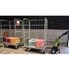 TM-B カゴ車牽引用連結金具 受用バー 後付けタイプ TRUSCO 89731014