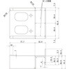 V-W70-S ピッキングラック用ワイドホイルコンベヤ取付金具S ストッパー付 TRUSCO 89732448