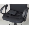 TWCC-BK ダブルクッション 長時間椅子 TRUSCO 89734462