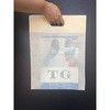 THKB-S-BG 不織布小判抜き手提げバッグ TRUSCO 89735616