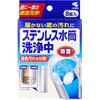 ステンレス水筒洗浄中 小林製薬