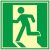 ドア用避難標示 日本緑十字社