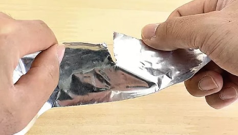 手で切る