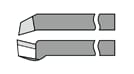 15R形横仕上剣バイト、15L形（左）