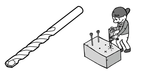 コンクリートドリル（ビット）