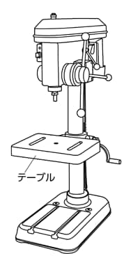 タッピング兼用ボール盤